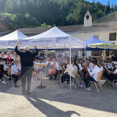 Unesco-Welterbe-Konzert vom 12. Juni 2022 im Klosterhof St. Johann Müstair